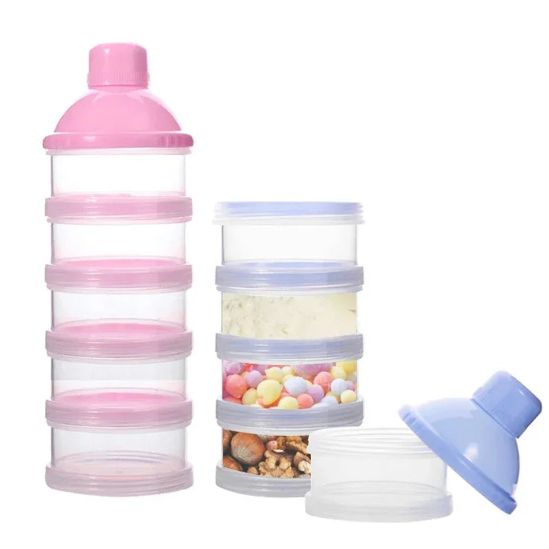 Baby Milk Powder Box Infant Feeding Container Newborn Food Storage Box Powder Dispenser Kid Meal Toddler Snack Portable Grade Pp